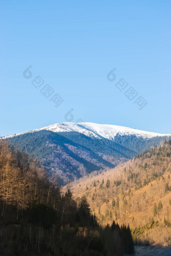 照片伊泽<strong>娃娃</strong>山雪山峰橙色自然劳索尔湖大坝参数罗马尼亚