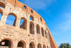 古老的罗马罗马圆形大剧场主要旅游景点