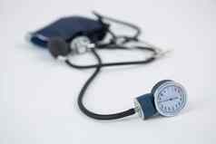 特写镜头血压力测量设备