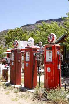 古董燃料气体汽油泵