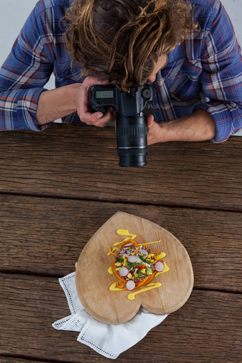 摄影师点击图片食物数字相机
