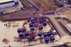 仓库电缆海湾货物港口货物港口设备建设石油平台