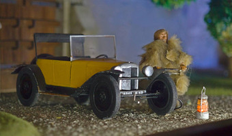 小规模模型古董车