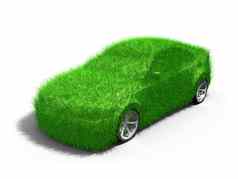 绿色车