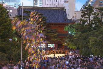 网关宗藏寺寺庙东京塔