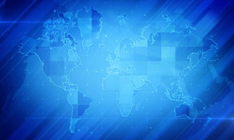 摘要世界地图新闻企业背景业务数字网络演讲全球网络技术概念
