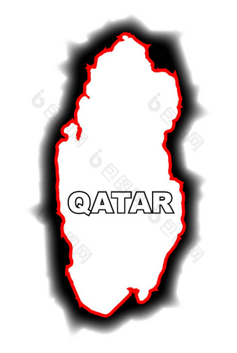 大纲地图<strong>卡塔尔</strong>