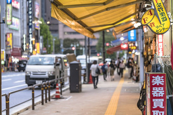 ochanomizu区东京关闭明治大学