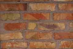 橙色砖墙模式砖背景好壁纸