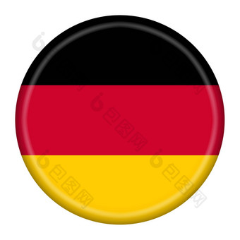德国按钮插图剪裁路径提供