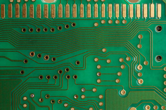 空<strong>印刷</strong>电路板董事会supermacro特写镜头董事会组件