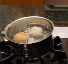 沸腾鸡蛋不锈钢平底锅