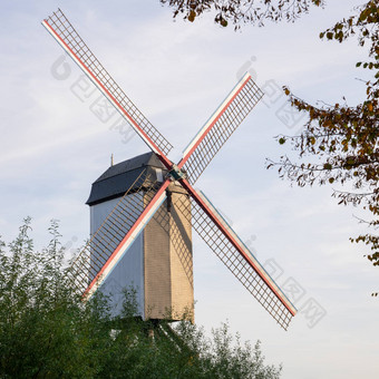 历史风车使用比利时