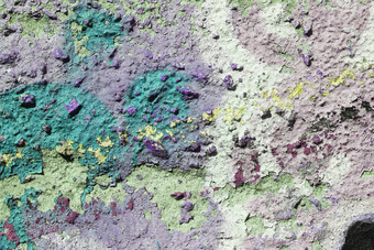 饱经风霜的<strong>涂鸦</strong>墙城市街艺术美纹理后台