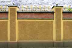 栅栏墙表面佛教传统的僧伽俄罗斯达赞gunzehoyney
