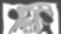 一半语气点电脑生成的摘要背景渲染背景光学错觉效果