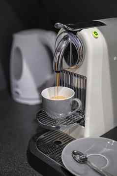 咖啡使过程家庭咖啡机