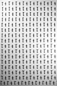 笔迹黑色的白色象征填充模式书法信学习技能纸页面书法信背景刻字实践写作工作表