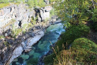 <strong>大河</strong>北极苔原由于国家公园nothern瑞典