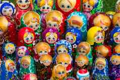俄罗斯matreshkas俄罗斯国家娃娃纪念品嵌套娃娃