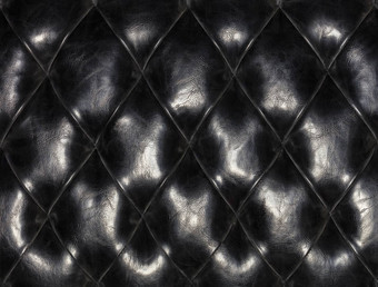黑色的家具皮革背景纹理缝线程