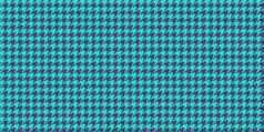 蓝色的靛蓝无缝的犬牙花纹模式背景传统的阿拉伯纹理织物纺织材料