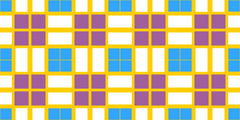 蓝色的黄色的黑<strong>暗紫色</strong>的细胞检查背景无缝的网纹野餐桌布纹理经典格子几何检查