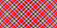 红色的无缝的网纹菱形模式格子地毯背景格子呢纹理