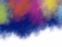 胡里节节日背景设计色彩斑斓的刷中风