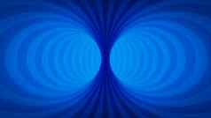 光学错觉蓝色的隧道