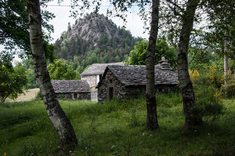 罗纳高山auvergne