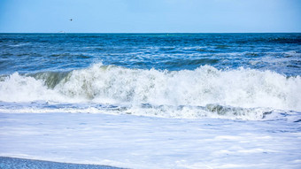 狂<strong>风</strong>暴雨的<strong>海洋风</strong>景背景