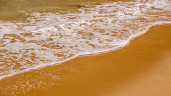 桑迪海滩海岸行纹理背景