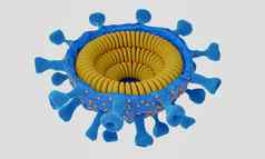减少一半内部病毒致病源呼吸流感