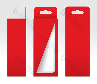 挂红色的<strong>盒子</strong>窗口减少包装模板空白空<strong>盒子</strong>红色的纸板礼物<strong>盒子</strong>红色的卡夫包纸箱溢价红色的<strong>盒子</strong>空