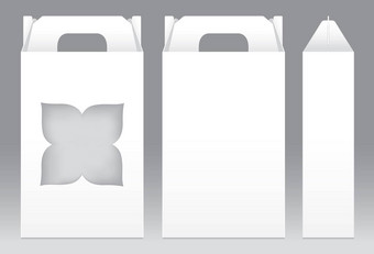 高盒子白色窗口明星形状减少包装模板空白空盒子白色模板设计产品包礼物盒子白色盒子包装纸卡夫卡董事会包