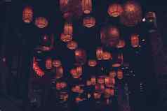中秋节日灯笼装饰