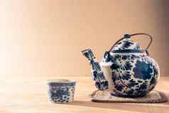 茶能陶瓷中国人风格木表格