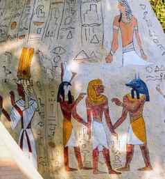 埃及壁画埃及新鲜