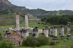 阿耳特弥斯寺庙萨迪斯古老的城市