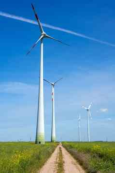 现代风能源发电机