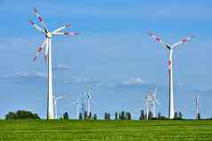 现代风能源发电机