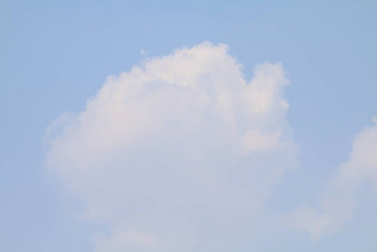 天空天空毛茸茸的云大天空蓝色的云背景Cloudscape天空清晰的