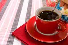 热咖啡背景热咖啡杯热咖啡使用