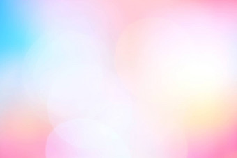 模糊软粉红色的蓝色的梯度色彩斑斓的光阴影散景背景摘要柔和的软粉红色的蓝色的颜色背景