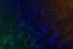 色彩斑斓的摘要颜色结晶艺术广场彩虹黑暗