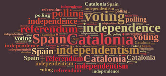 全民公投加泰罗尼亚西班牙