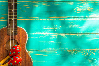 尤克里里琴尤克里里琴背景夏威夷的尤克里里琴音乐使用