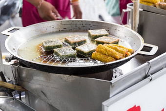 街食物曼谷泰国