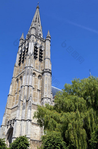 马丁的大教堂ypres比利时